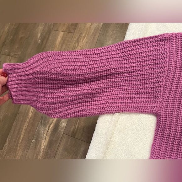 NWT Light Purple Cable Knit Sweater Women’s 2XL Very Soft NEW - Picture 4 of 9